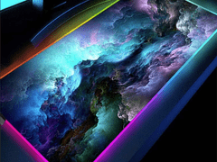 Verk Podložka pre myš s LED RGB Cosmos 80x30 cm