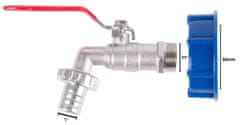Strend Pro Sada ventil 3/4" + redukcia 60 mm + výpust 1", na IBC nádrž