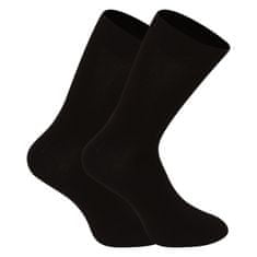 Nedeto 7,5PACK ponožky vysoké bambusové čierne (75NP001) - veľkosť M