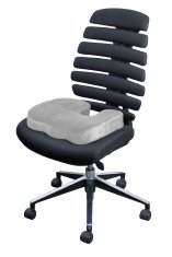 Connect IT Anatomický vankúš na stoličku sivý, CFH-5290-GY