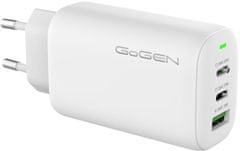 GoGEN Sieťová nabíjačka s USB-C a podporou PD (65W), ACHPD 365 W, biela