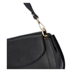 Delami Vera Pelle Luxusná kožená kabelka April, čierna