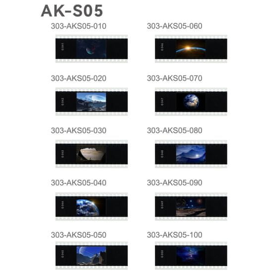 Godox AK-S05 sada filtrov pre projekčný adaptér AK-R21