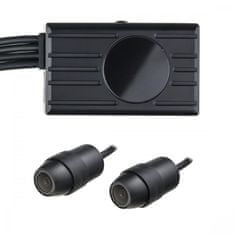 Secutek D2P-WiFi Duálny Full HD kamerový systém do auta alebo na motorku - 2 kamery, LCD monitor