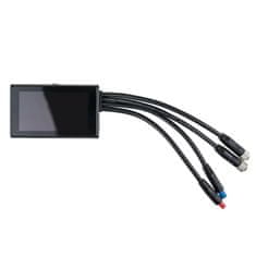 Secutek D2P-WiFi Duálny Full HD kamerový systém do auta alebo na motorku - 2 kamery, LCD monitor