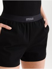 Calvin Klein Čierne dámske šortky Milano Drape Calvin Klein Jeans M
