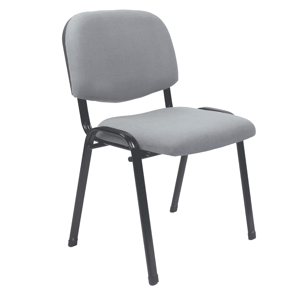 KONDELA Kancelárska stolička, sivá, ISO 2 NEW