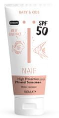 NAIF Ochranný krém na opaľovanie SPF 50 pre deti a bábätká 100 ml