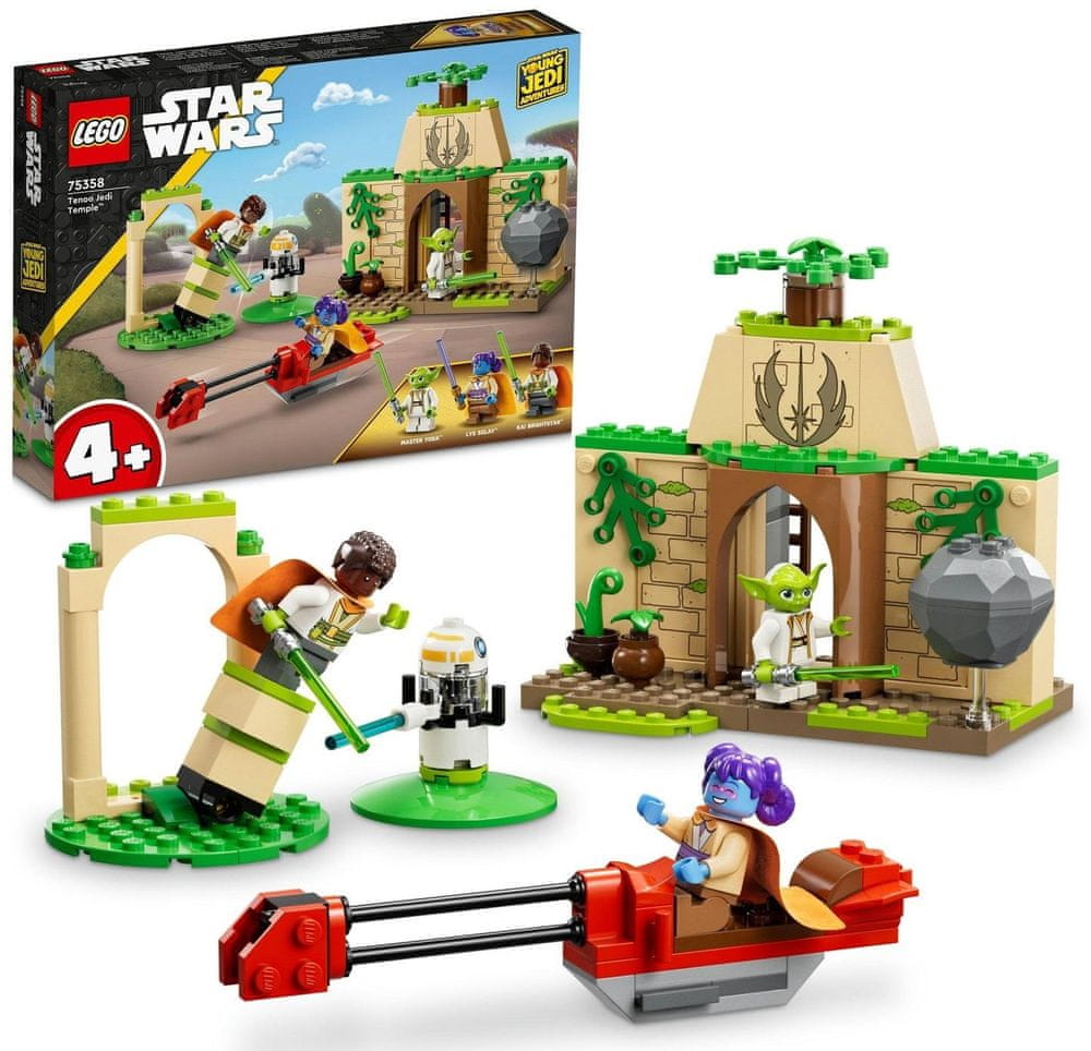 LEGO Star Wars 75358 Chrám Jediov v Tenoo
