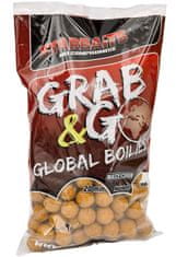 Starbaits Boilie Grab & Go Global Sweet Corn - priemer 20 mm, balenie 10 kg