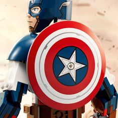 LEGO Marvel 76258 Zostaviteľná figúrka: Captain America