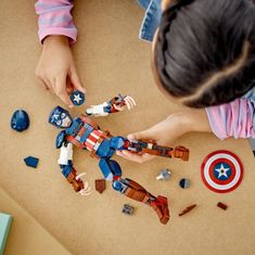 LEGO Marvel 76258 Zostaviteľná figúrka: Captain America