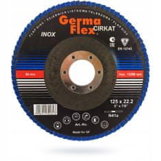 Germa Flex 10x brúska na listy 125 mm P36 INOX