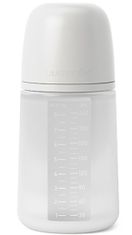 Suavinex Dojčenská fľaša 240 ml M COLOUR ESSENCE - biela