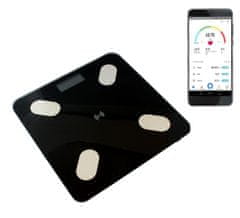 Alum online Analytická osobná váha Bluetooth 180 kg - Malatec 9993
