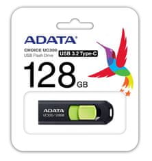 A-Data UC300/128GB/USB 3.2/USB-C/Čierna