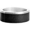 Gravelli Betónový prsteň Edge oceľová / atracitová GJRUSSA002 (Obvod 60 mm)