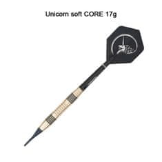 Unicorn Šípky soft CORE 17g, brass