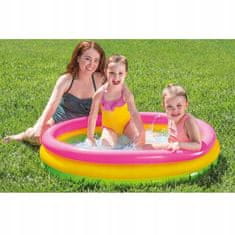 Intex Detský nafukovací záhradný bazén s brodítkom 114x25cm