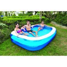 avenli Rodinný nafukovací záhradný bazén 262x175 cm