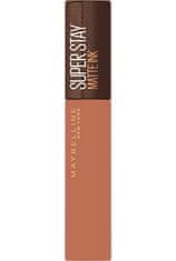 Matná dlhotrvajúci tekutý rúž SuperStay Matte Ink Coffee Edition 5 ml (Odtieň 260 Hazelnut Hypnotizer)
