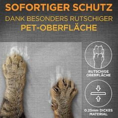 Tierhood ® Fólia na ochranu pohovky pred poškriabaním pre mačky | CATPROTECT