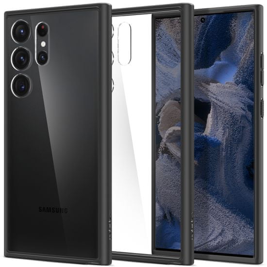 Spigen Ultra Hybrid, black – Samsung Galaxy S23 Ultra, ACS05618