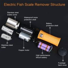 Sofistar Elektrická škrabka na rybie šupiny