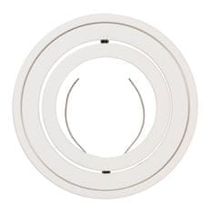 LUMILED Prisadené okrúhle halogénové svietidlo AMAT-S 50mm biela pohyblivá trubica