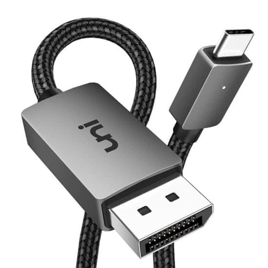 UNI Kábel USB-C na DisplayPort 8K 60Hz 1m