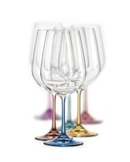 Bohemia Crystal poháre na červené víno Spectrum 550 ml (set po 6 ks)