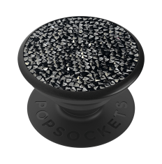 PopSockets PopGrip Gen.2, Swarovski Black Crystal, čierne Swarovski kryštály