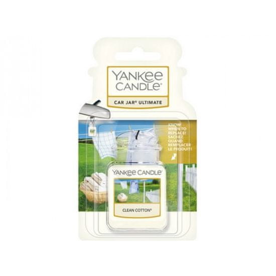 Yankee Candle CLEAN COTTON - Car Jar Ultimate