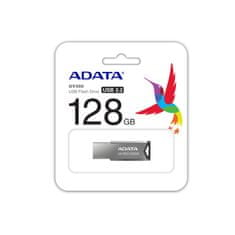 A-Data UV350/128GB/USB 3.2/USB-A/Strieborná