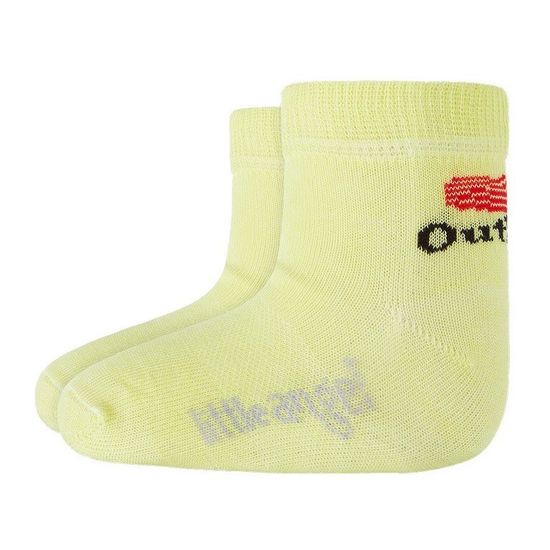 Little Angel Ponožky detské nízke Outlast - citronová