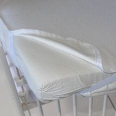 Little Angel Chránič na matrac nepriepustný - biela