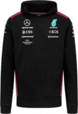 Mercedes-Benz mikina AMG Petronas F1 Replica černo-červeno-tyrkysová 2XL