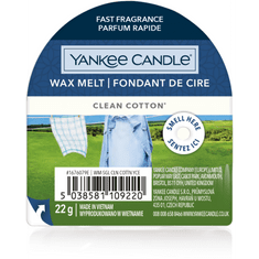 Yankee Candle CLEAN COTTON - Vonný vosk 22 g