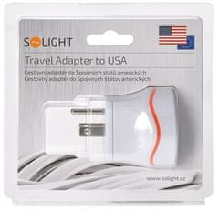 Solight cestovní adaptér pro použití v USA