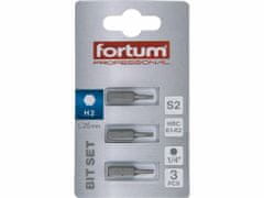 Fortum Bit imbus 3ks, H 2x25mm, S2, FORTUM