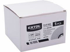 Extol Premium Kotúč leštiaci filcový plný, Ø125x15mm, EXTOL PREMIUM