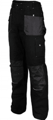 STALCO Ochranné pracovné nohavice čierne XL