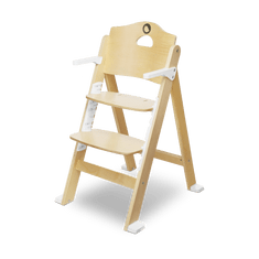 Lionelo jedálenská stolička FLORIS WHITE NATURAL