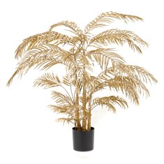 Petromila vidaXL Emerald Umelý strom palma areca 145 cm zlatý