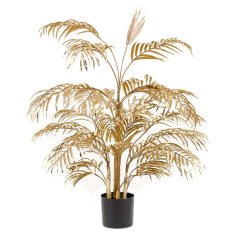 Petromila vidaXL Emerald Umelý strom palma areca 105 cm zlatý