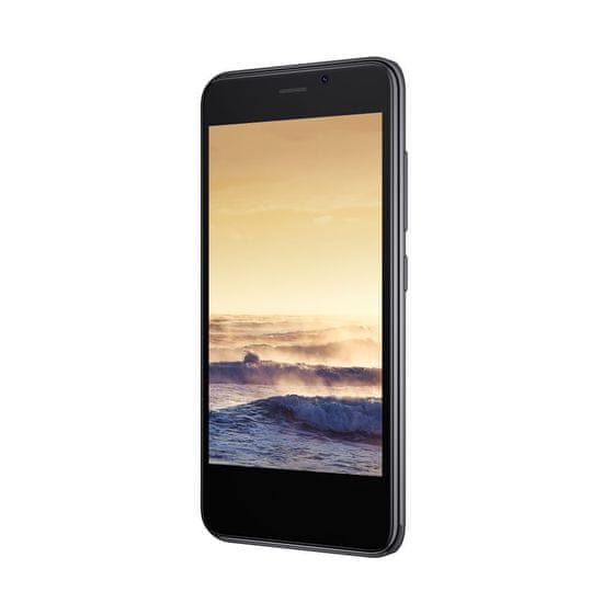 Cubot J20 (3+32GB), smartfón s 4" displejom, 2 350 mAh, 5MPix, čierny + gélové puzdro ZDARMA