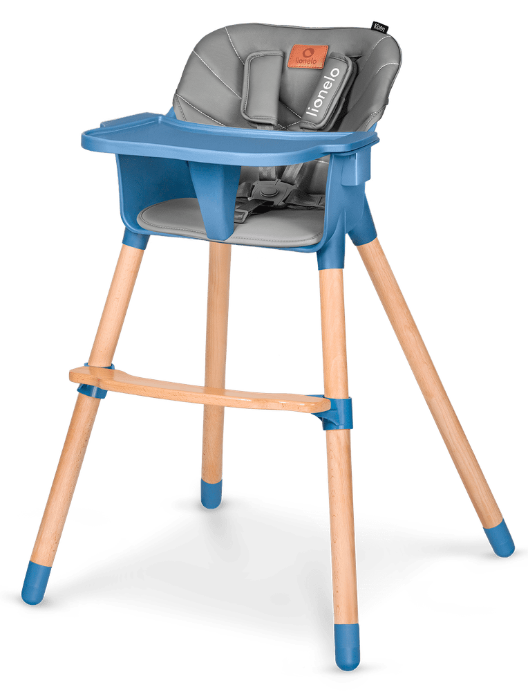 Lionelo jedálenská stolička KOEN BLUE SKY