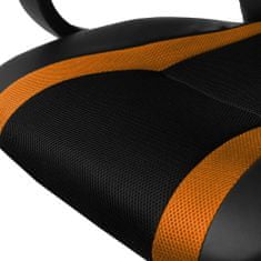 Aga Herní židle MR2060 Černo - Oranžové