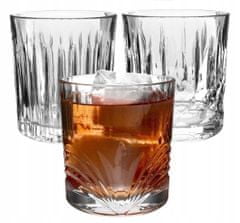 Koopman Sada pohárov na whisky 3 kusy 330 ml