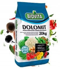 BioVita Dolomitové hnojivo s obsahom vápnika a horčíka 20 kg